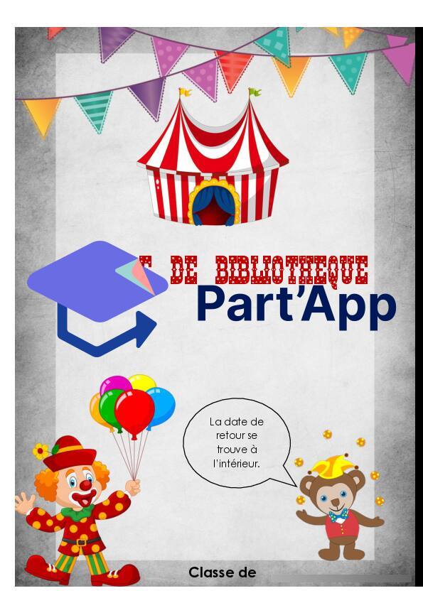 Affichage fourre bibliothèque - Cirque_2