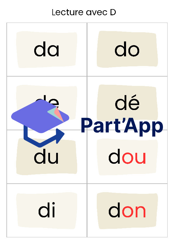 Lecture de syllabes - pour chaque consonne_30