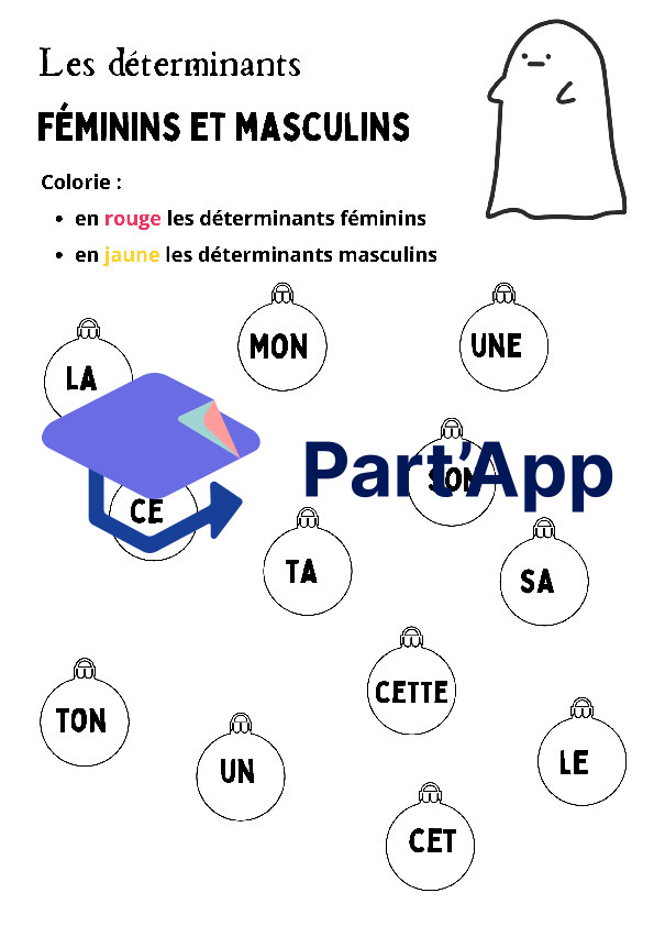 Dossier grammaire 3P - masculin/féminin, déterminants, singulier/pluriel_6