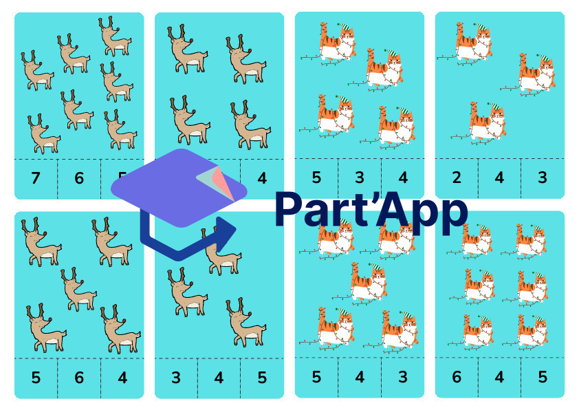 Maths dénombrement cartes à pince 1 à 9 hiver_3