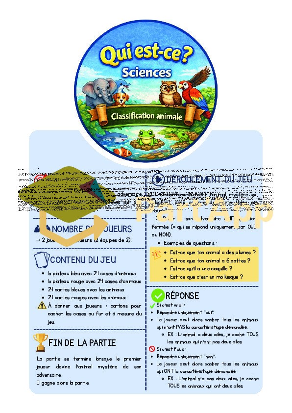 5-8P : Classification animale - Qui est-ce ?_2