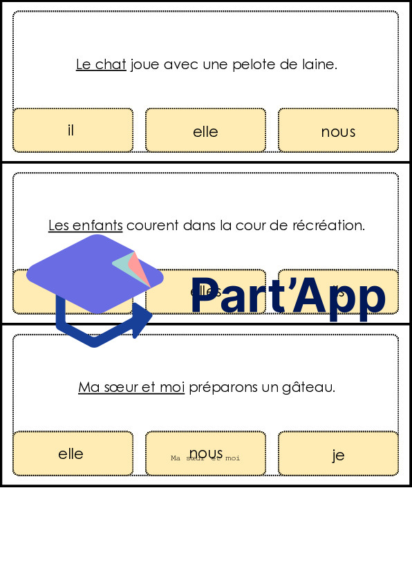 Atelier cartes à pince - Pronominalisation des sujets_2