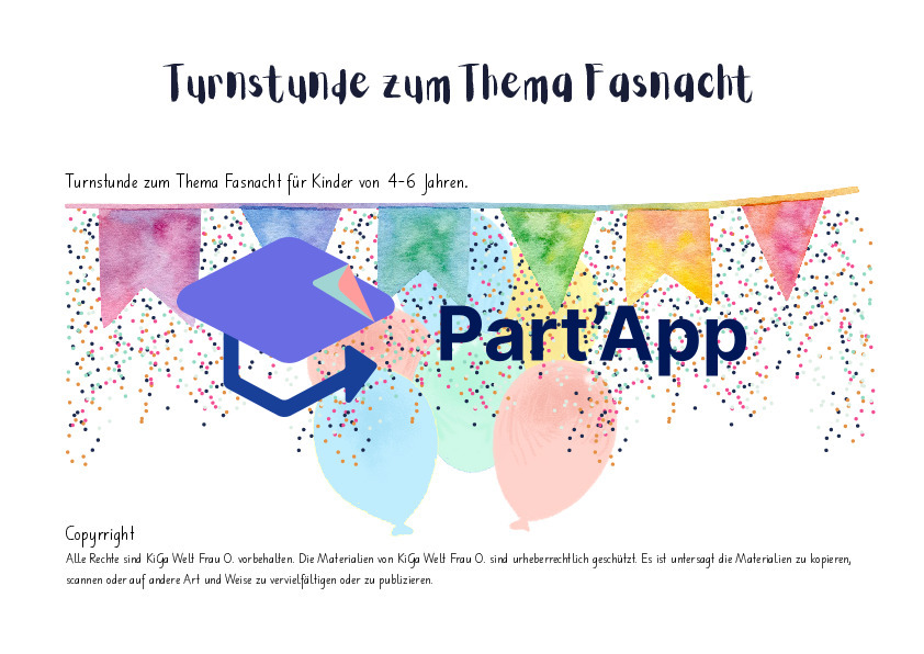 Turnstunde zum Thema Fasnacht_3