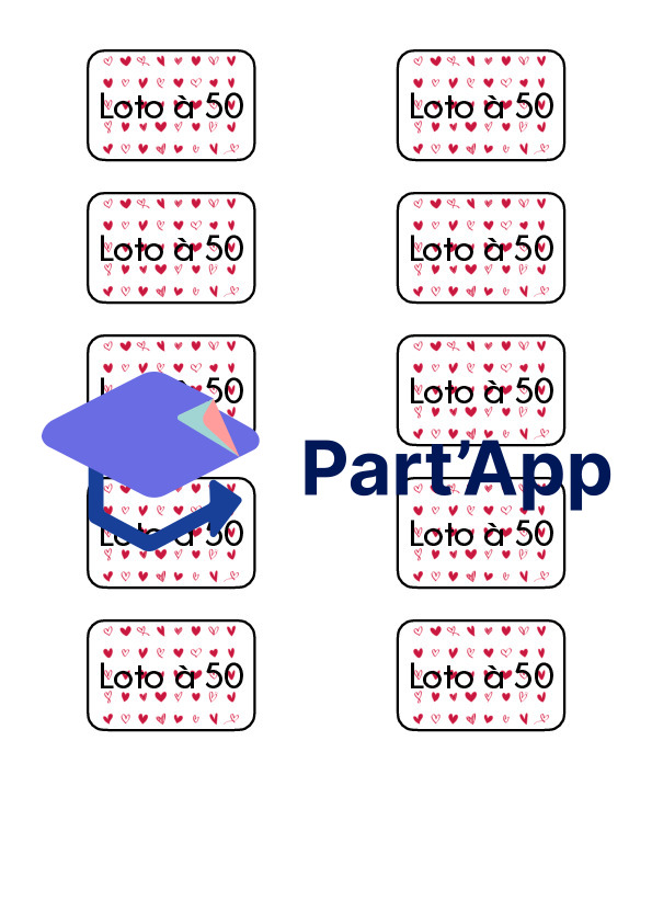 Les nombres jusqu'à 50 - Loto_10