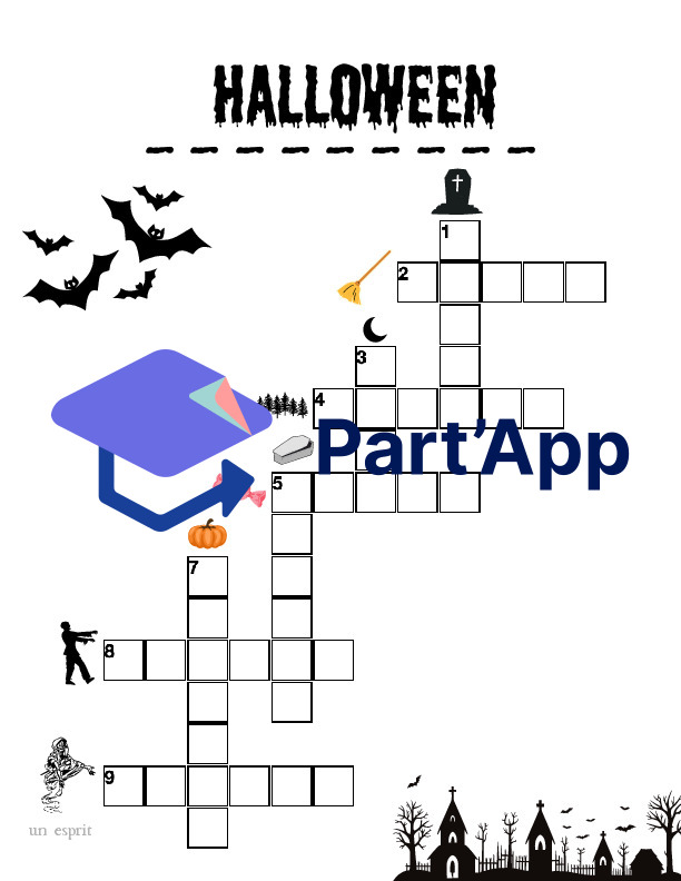 Halloween - Mots-croisés en ANGLAIS_4