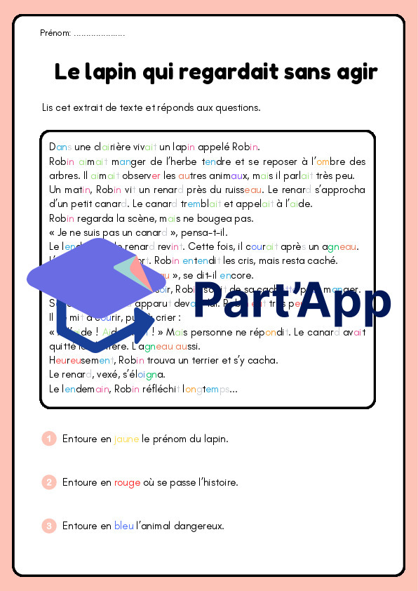 Compréhension écrite CE 5P 6P adapté !_2