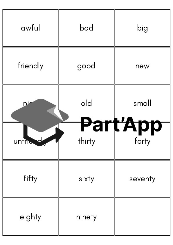 Vocabulaire anglais unité 5_9