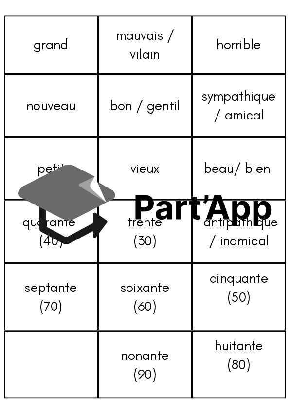 Vocabulaire anglais unité 5_10