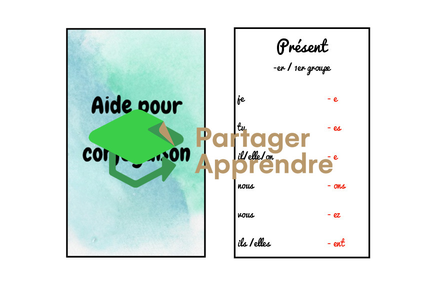 Aide de table conjugaison_2