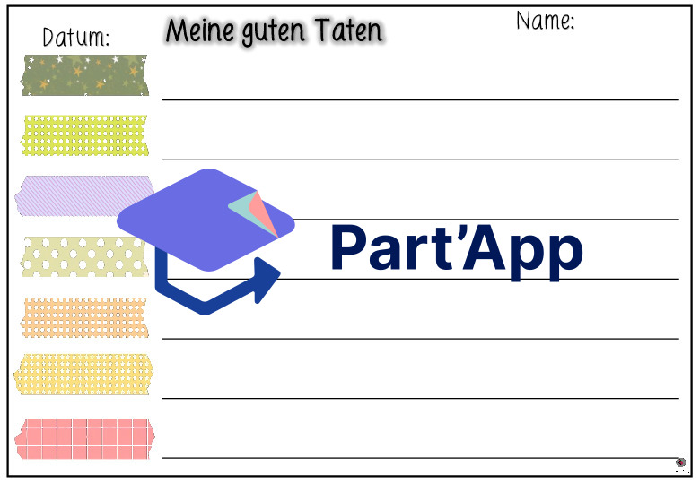 Gute Taten - Halte fest, was du toll gemacht hast!_7