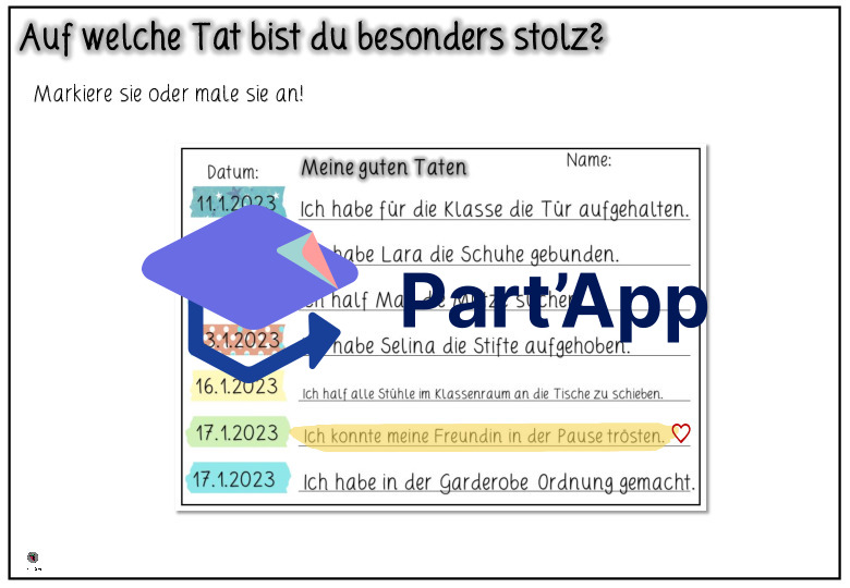 Gute Taten - Halte fest, was du toll gemacht hast!_10