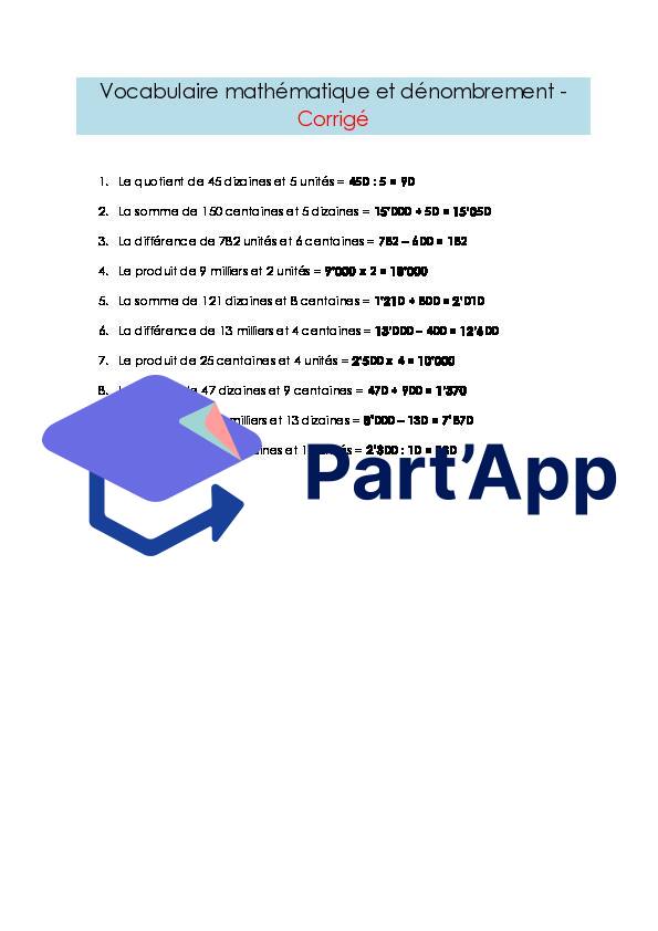 Maths 7H-8H - Vocabulaire mathématique et dénombrement (fiche d'exercices + corrigé)_3