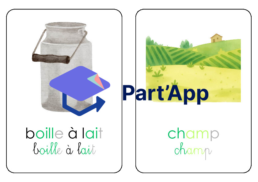 Fichier vocabulaire FERME_8