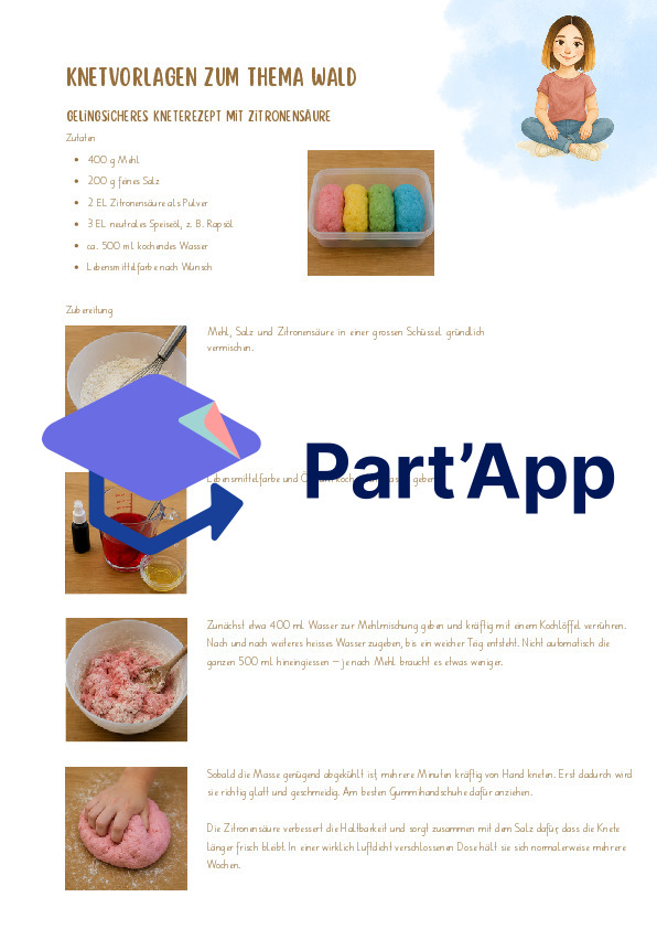 Modèles de pâte à modeler « Forêt »_3