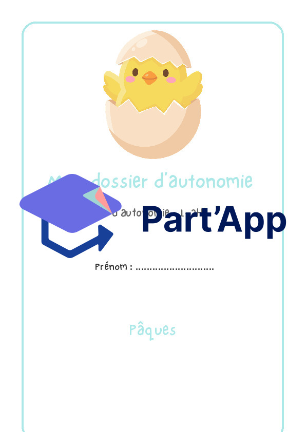 Dossier autonomie Pâques 1H-2H : 15 activités et exercices_62