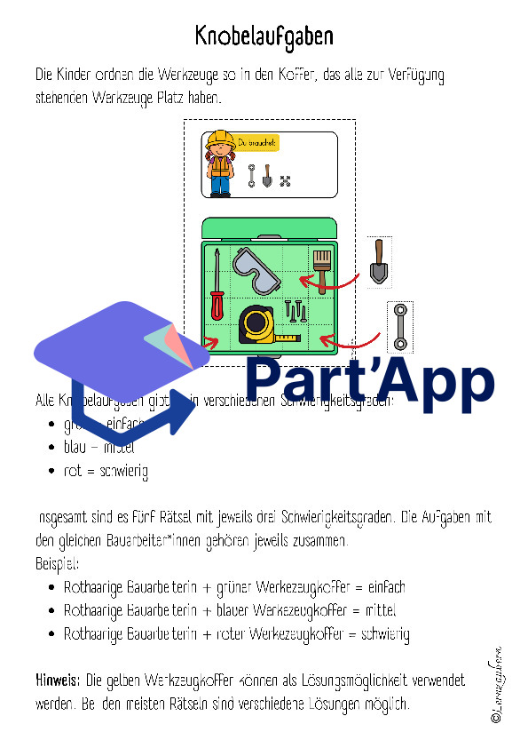 Knobelaufgaben Baustelle (Kindergarten)_2