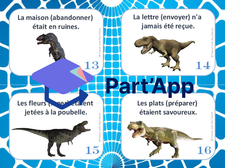 Les participes passés - 32 cartes à tâches_5