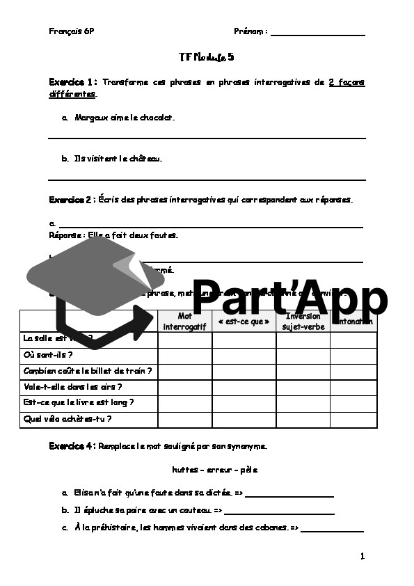 Travail formatif - module 5 - 6P_2
