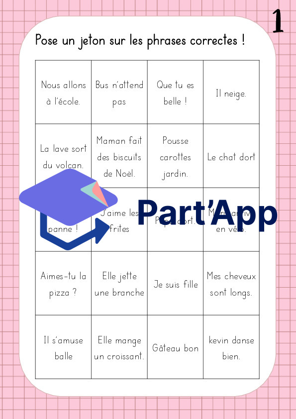 pose un jeton sur les phrases correctes_2