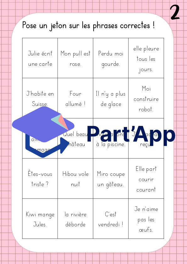 pose un jeton sur les phrases correctes_3