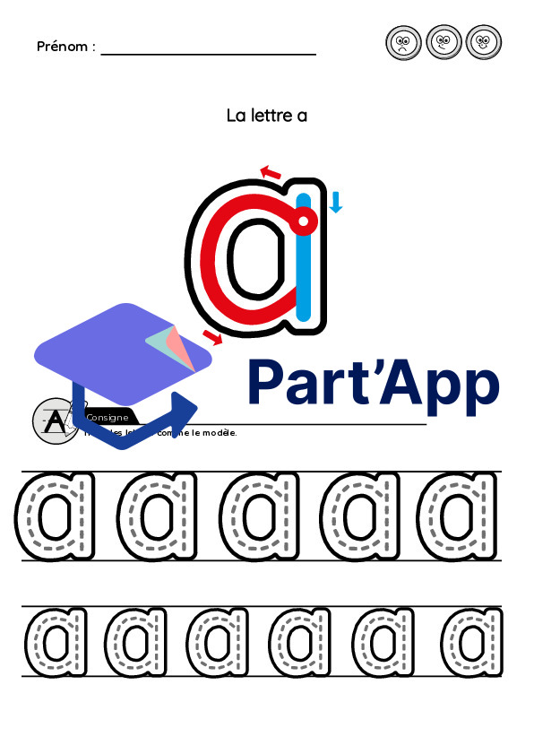 La lettre A/a – graphisme, écriture et phonologie_9