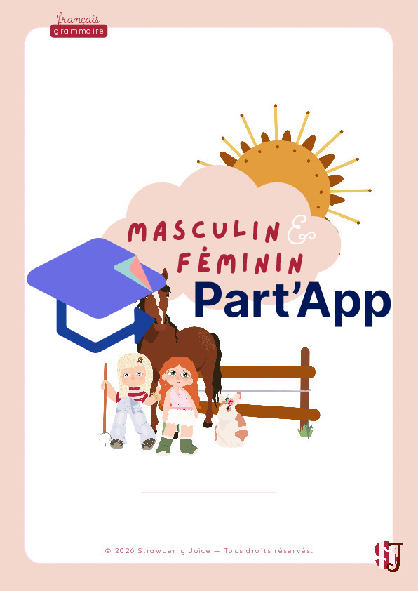 3P 4P 5P - français - masculin féminin_2