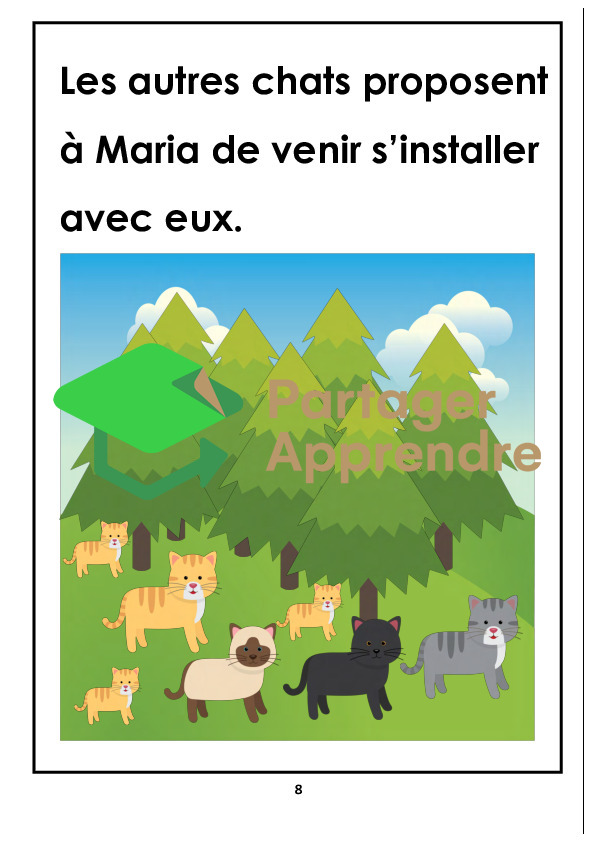 Rallye lecture 4P, livre 8 : les chats_100
