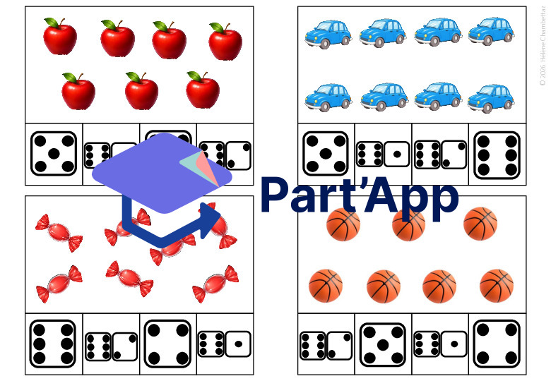 Cartes à pinces 1 à 10 1-2P_5