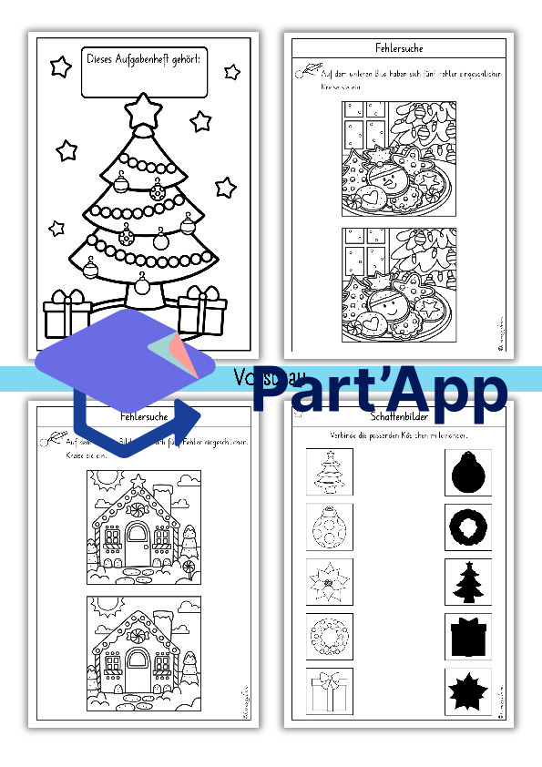 Aufgabenheft für den Kindergarten: Advent_3