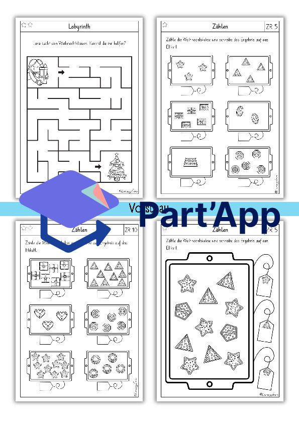 Aufgabenheft für den Kindergarten: Advent_5
