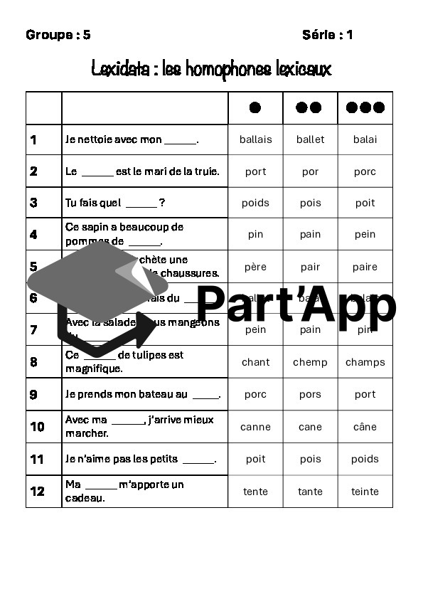 Lexidata : 4 fiches homophones lexicaux_2