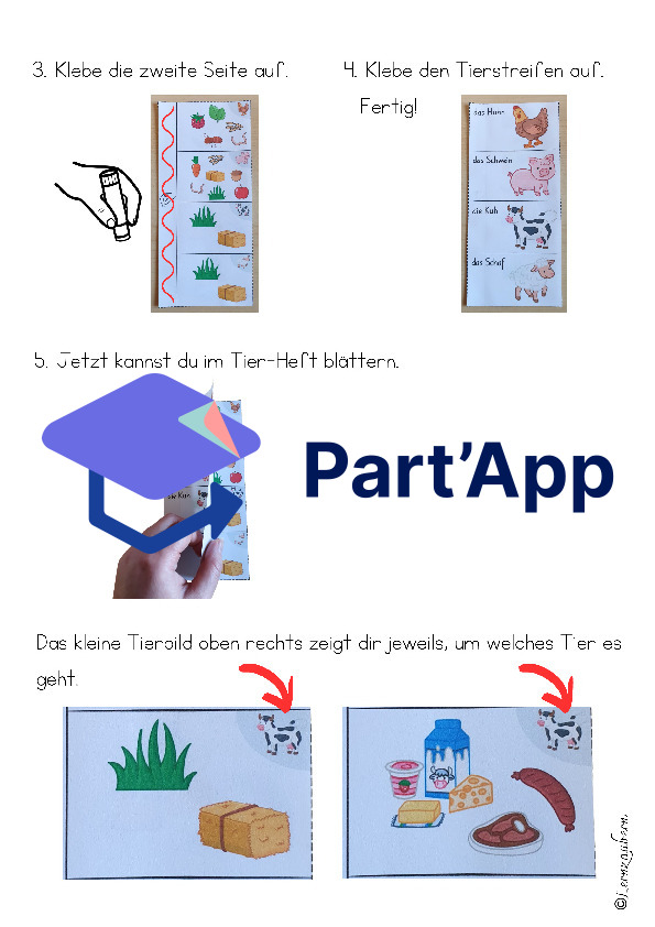 Lapbook Bauernhof für den Kindergarten_162