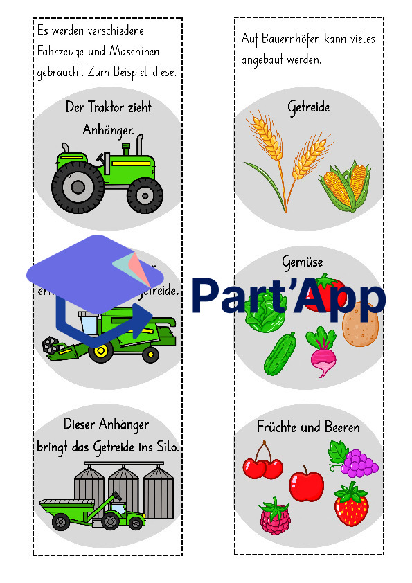 Lapbook Bauernhof für den Kindergarten_167