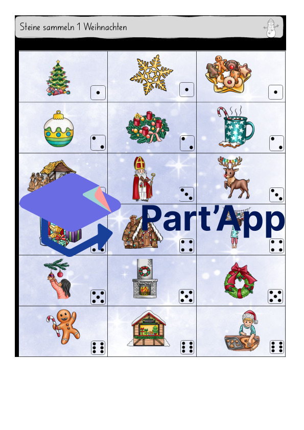 Weihnachten Spiel Steine sammeln_62