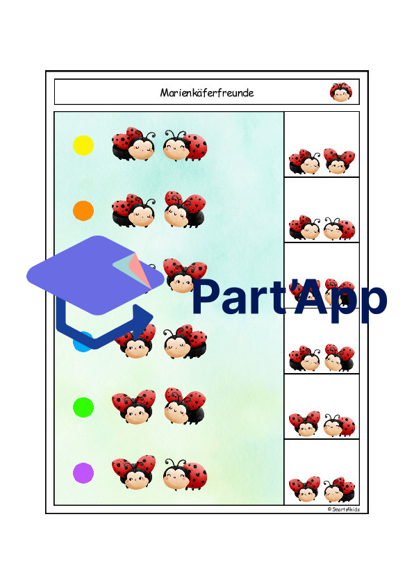 🐞Carte à clipser « Coccinelle » Regarde bien_8