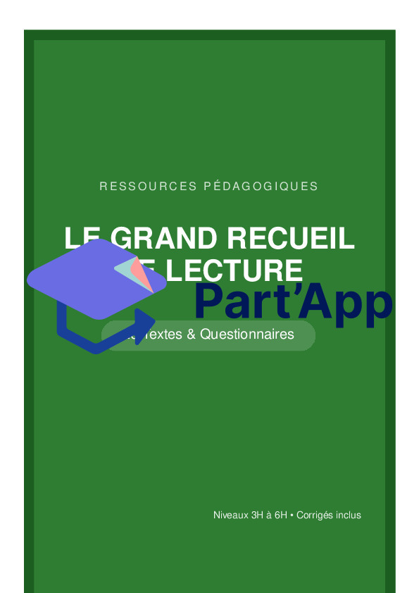 20 Fiches de Lecture Compréhension 3H-6H – Pack "Découverte & Nature"_2