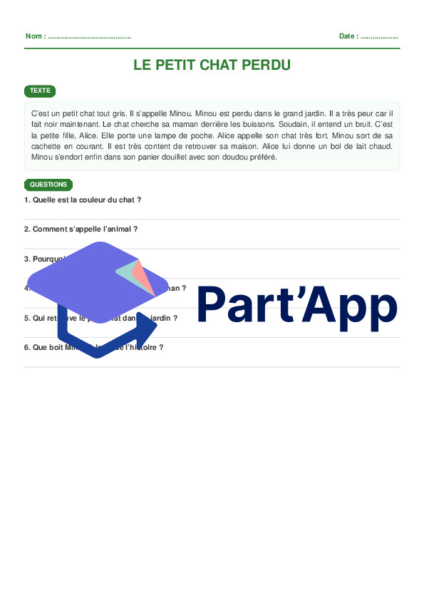 20 Fiches de Lecture Compréhension 3H-6H – Pack "Découverte & Nature"_4