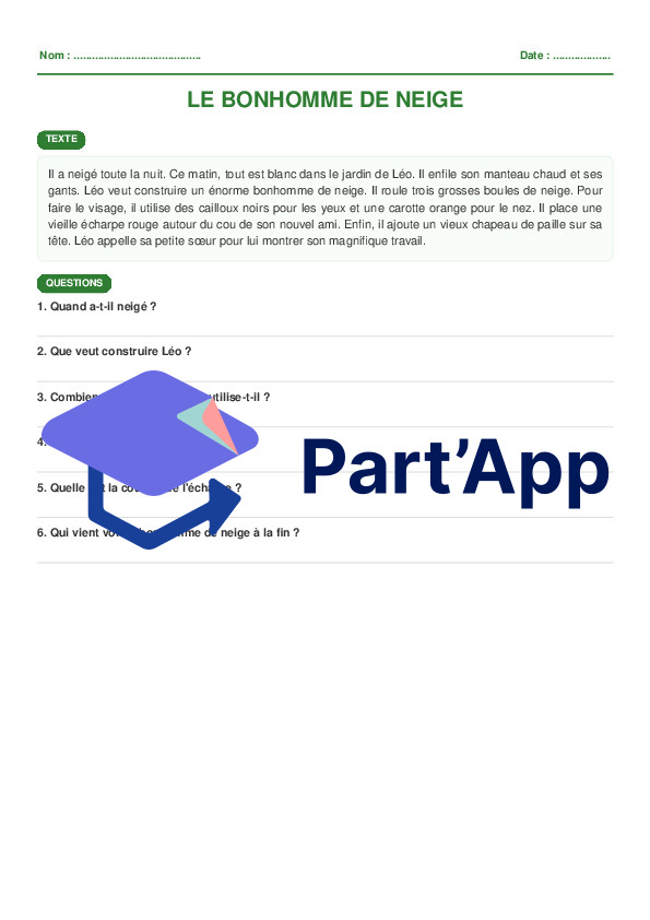 20 Fiches de Lecture Compréhension 3H-6H – Pack "Découverte & Nature"_9