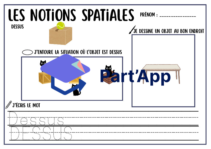 MON DOSSIER DES NOTIONS SPATIALES — Topologie, Repérage, Graphisme et Manipulation | 1H - 2H (Cycle 1)_53
