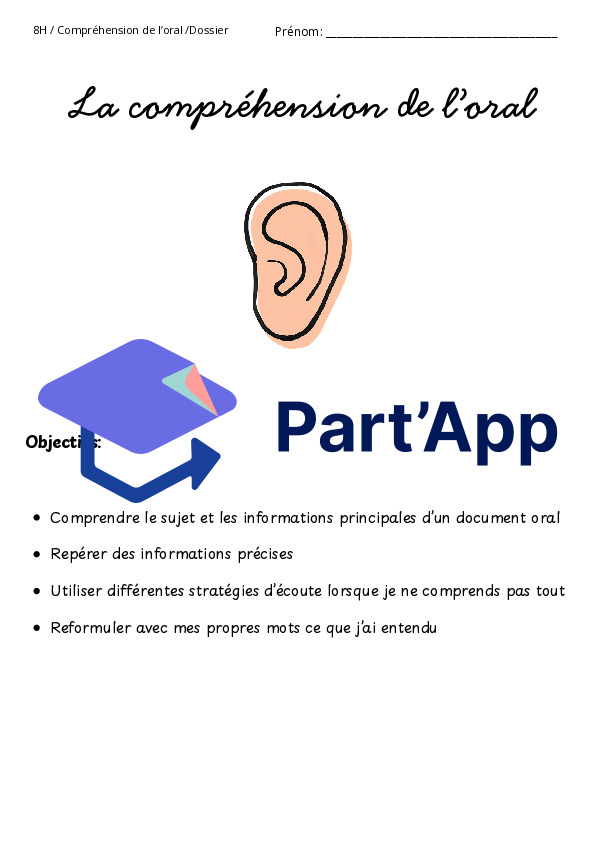 Dossier sur la compréhension orale 7-8H_2