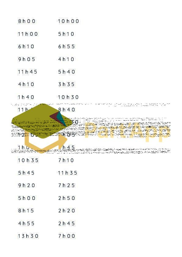 4P 5P - math & histoire - les heures - bingo_6