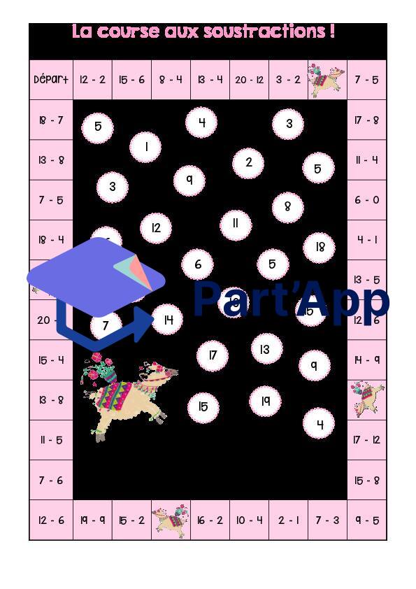 Soustractions - Jeu de plateau_2