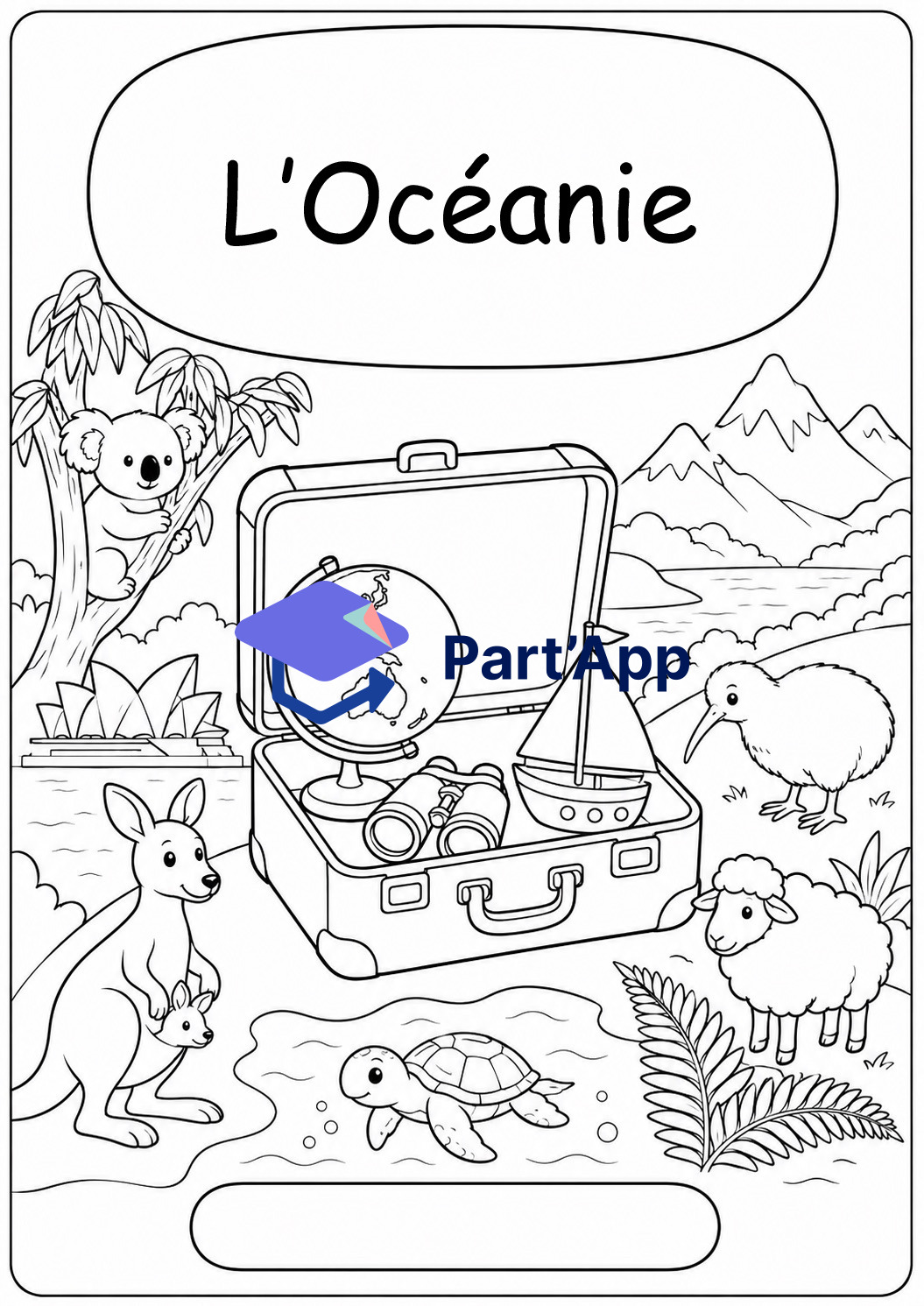 Coloriages sur l'Océanie_2