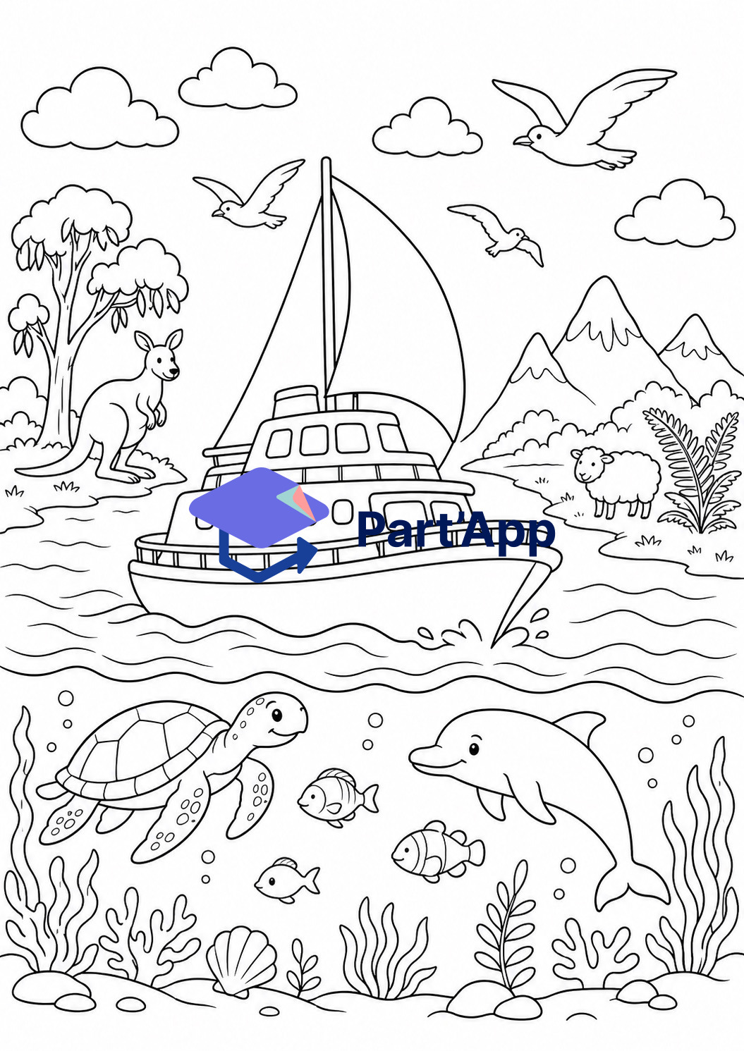 Coloriages sur l'Océanie_4