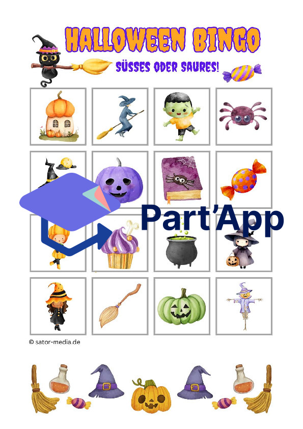 Halloween Bingo mit 30 Bingokarten ohne Gruselfaktor_3