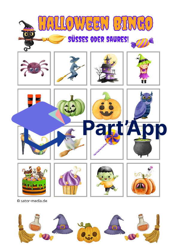 Halloween Bingo mit 30 Bingokarten ohne Gruselfaktor_7
