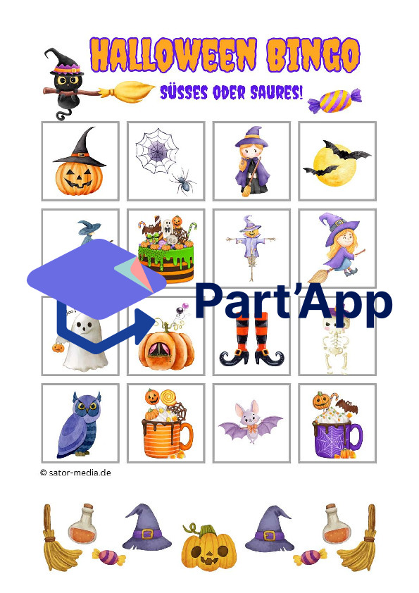 Halloween Bingo mit 30 Bingokarten ohne Gruselfaktor_10