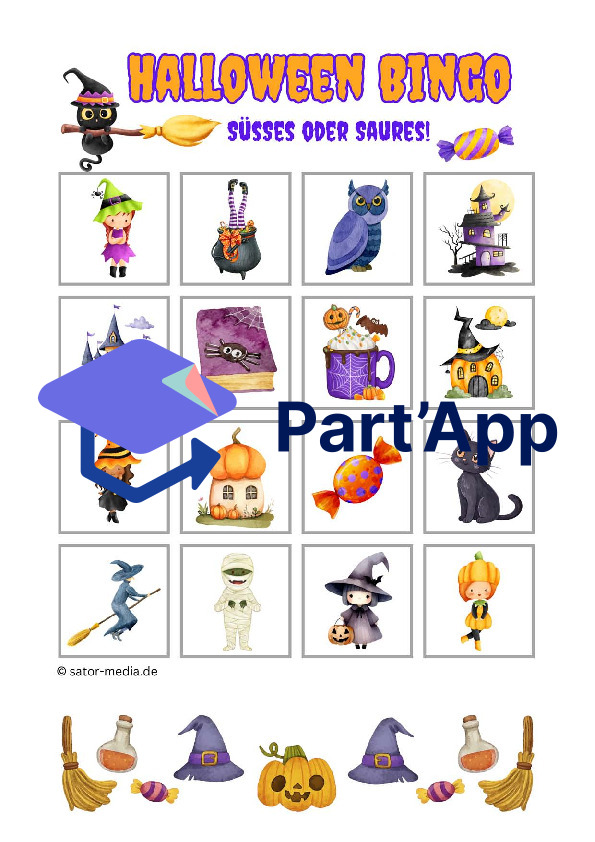Halloween Bingo mit 30 Bingokarten ohne Gruselfaktor_11