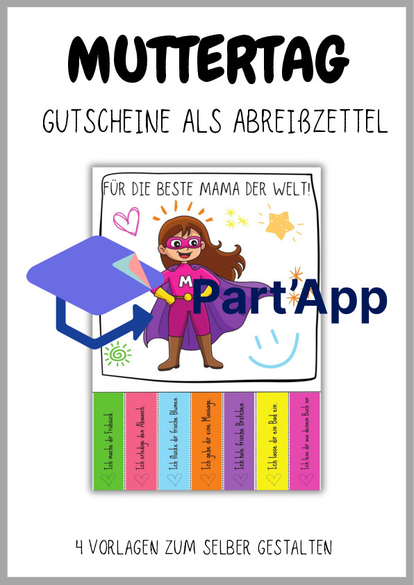 Muttertagsgeschenk: Gutscheine mit Abreisszettelchen_2