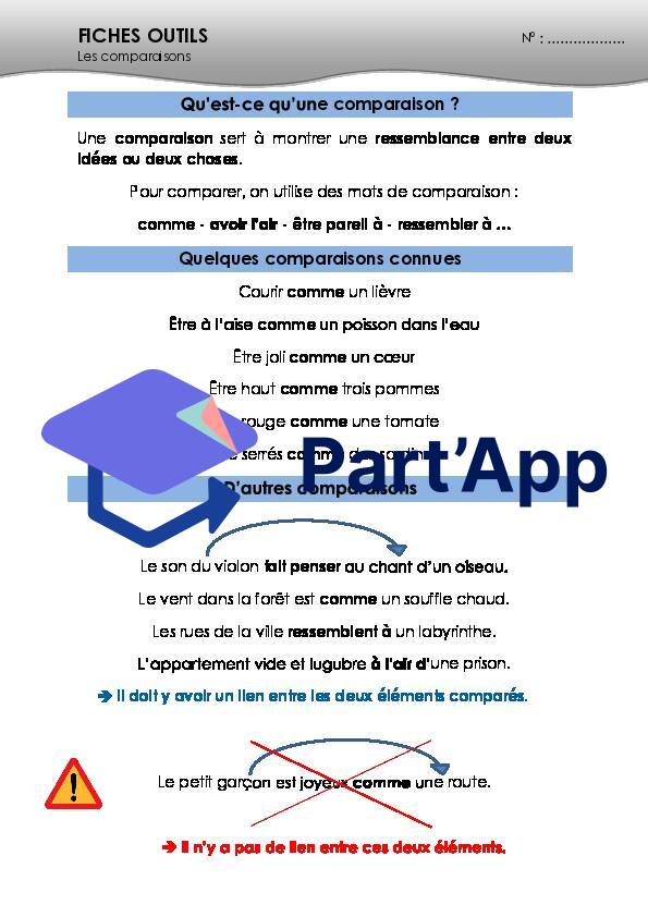 Français 7H-8H - Les comparaisons (théorie)_2